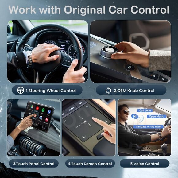 Wireless CarPlay Adapter, Car Play Adapter with Netflix/YouTube - Picture 9 of 9